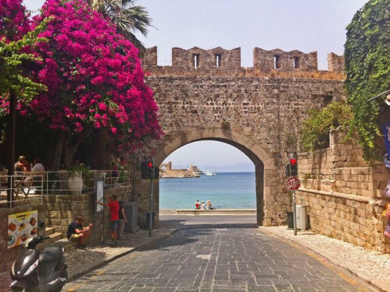 Praxitelous 9 Old Town Villa Rhodes City Bagian luar foto